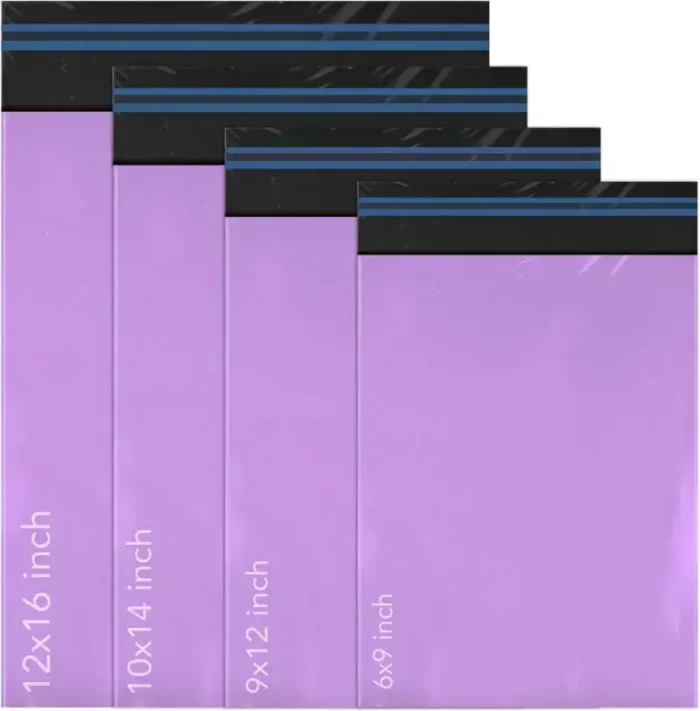 Purple Mailing Bags