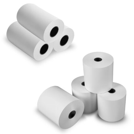 80x80mm Till Rolls, 57x40mm Thermal till Rolls