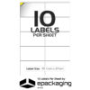 10 Labels Per Sheet | A4 Address Label Templates UK