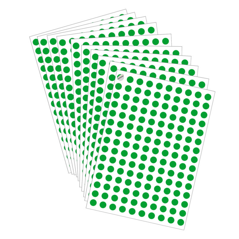 Green dot Stickers