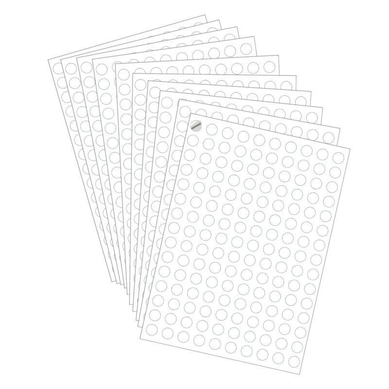 White dot Stickers