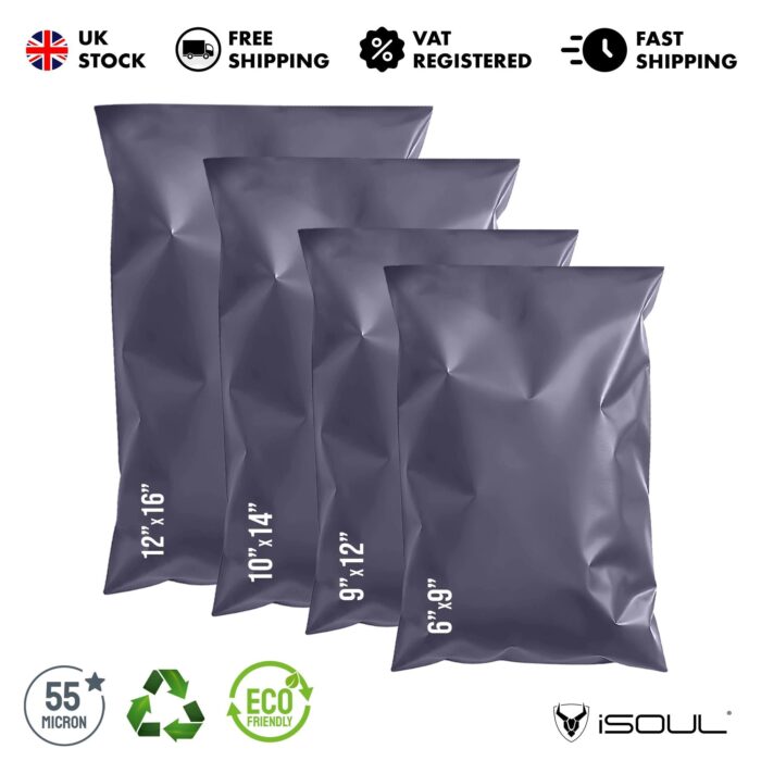Mixed Size Multi Pack Color Mailing Bags, Self Seal 4 Size Strong Waterproof Poly Plastic Envelopes for Parcels, Packaging, Small, Medium, Large Mail, Shipping Delivery Bags - Image 7