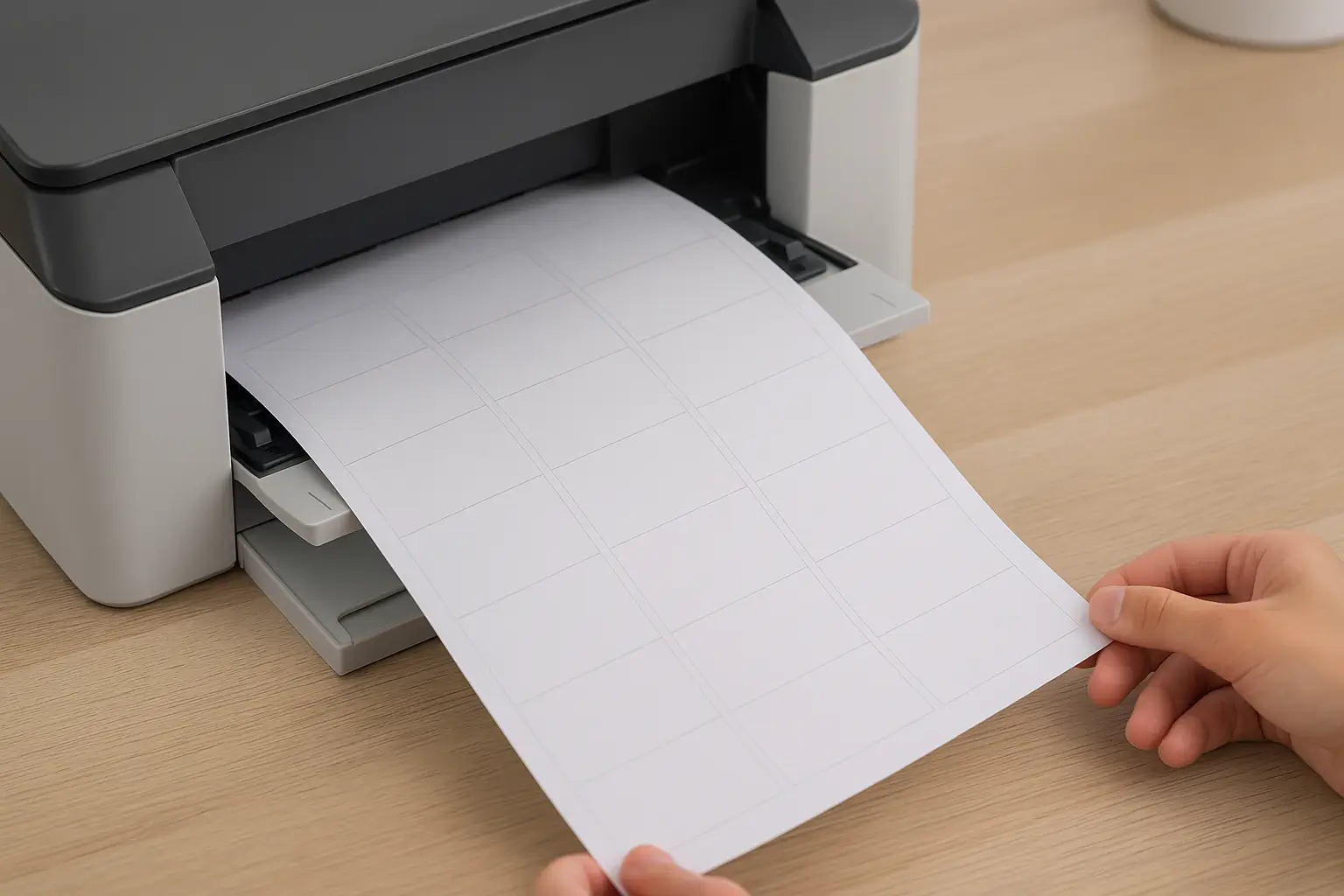 Ink Smears on A4 Labels